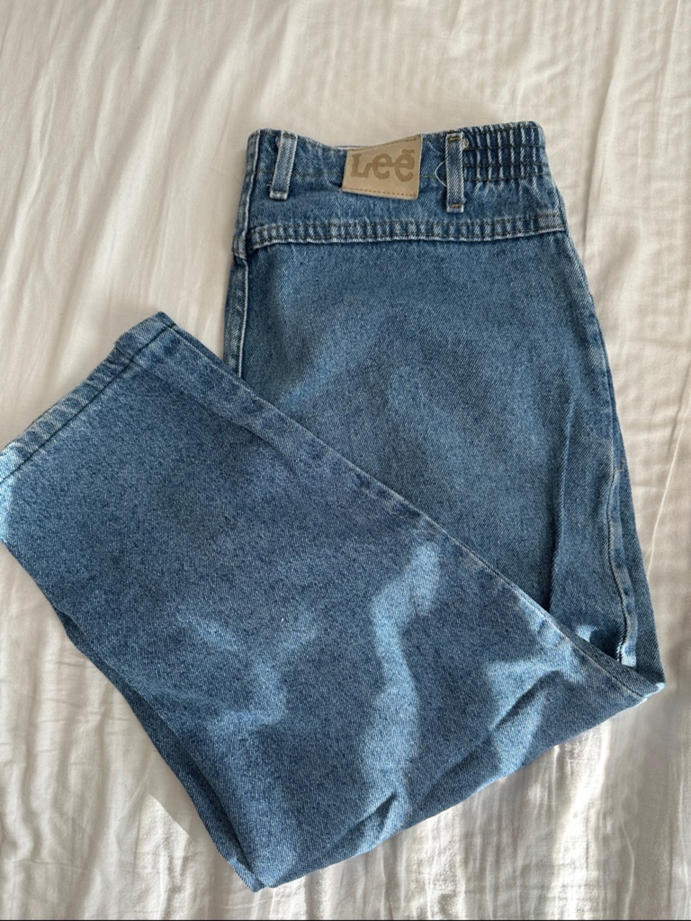 Vintage Lee Baggy Medium Blue Denim Jeans